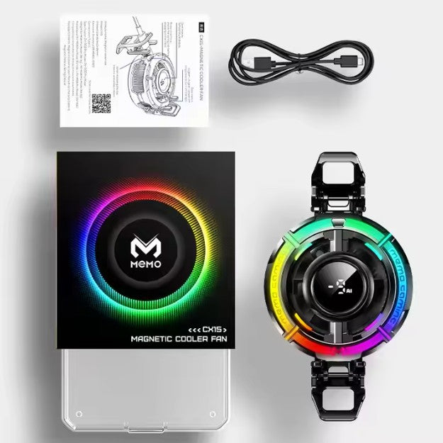 Memo CX15 (AI) / CX10 PRO (AI) / CX08 PRO / CX08 / CX07 Mobile Radiator Cooling Fan For Mobile - 15W / 25W Power - Freezed Instantly - Heatsink For Mobile - Working Fastly - ORIGINAL