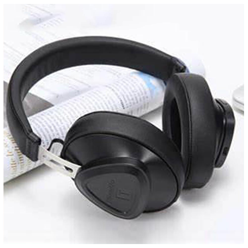 Bluedio T-Monitor Bluetooth 5.0 Wireless Headphones - Premium Over-Ear Stereo Headset with Mic, Voice Control, and Extended 30-Hour Playtime