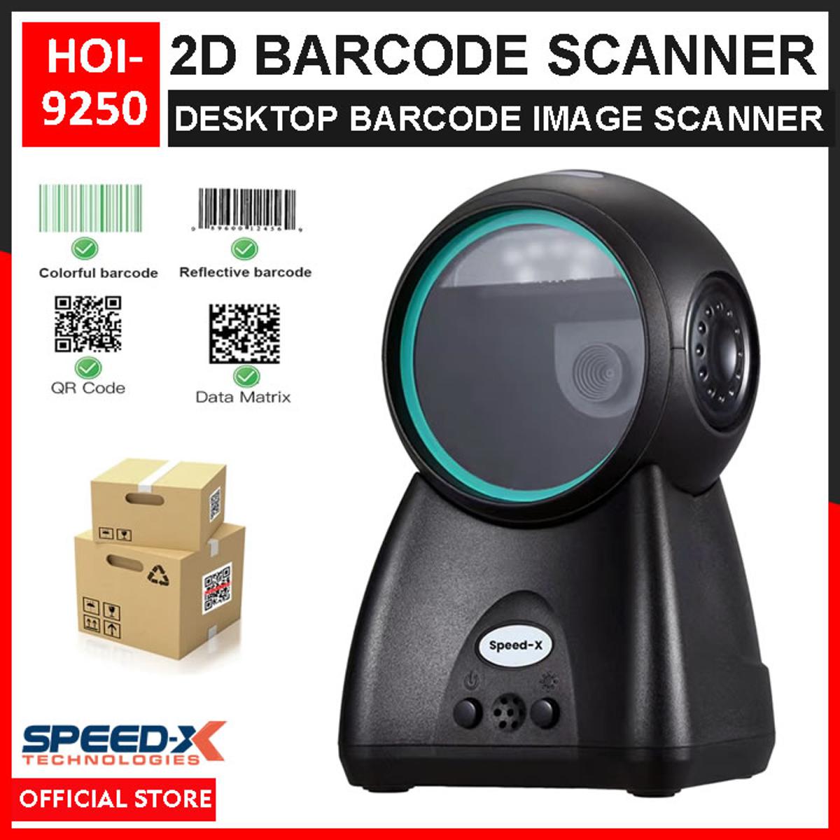 Speed-X Hoi-9250 2D Desktop Barcode Image Scanner
