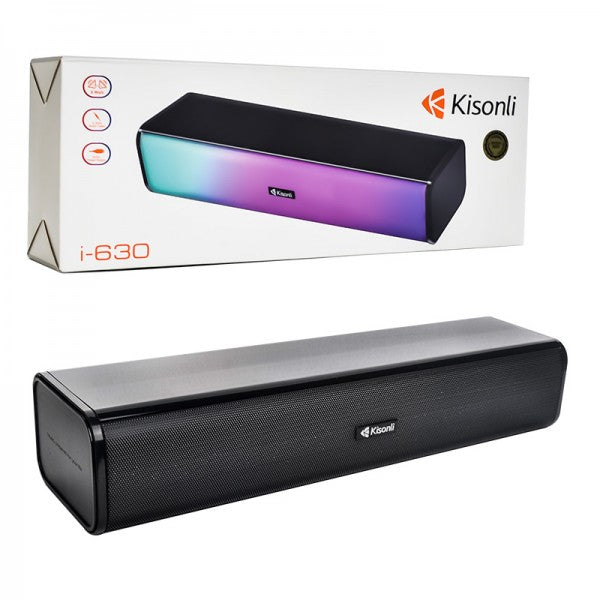 Kisonli I-630 PC+BT Multimedia USB Plug RGB Speaker