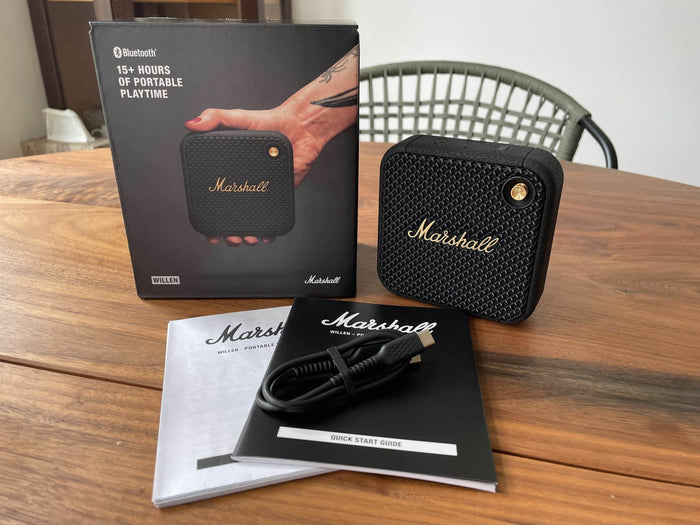 Marshall Willen Wireless Bluetooth Speaker IPX7 Waterproof Sports Speaker Stereo Bass Sound Outdoor Portable Speakers