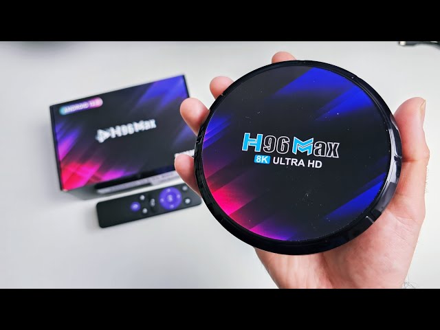 H96 Max Android Box 4GB Ram 64GB Rom Android 13 Quad-Core 64bit HDR10+