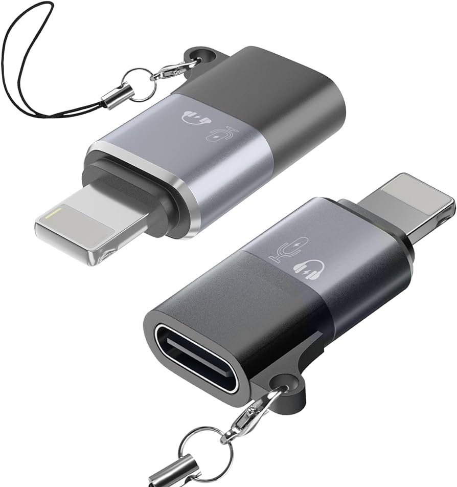 USB-C to Lightning OTG Audio Adapter