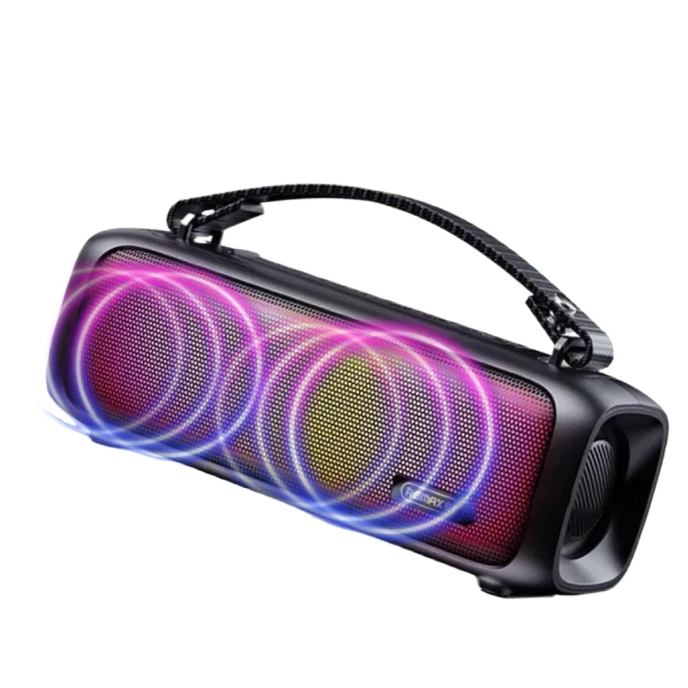 REMAX RB-M67 PORTABLE SUPER BASS WIRELESS SPEAKER WITH RGB LIGHTS