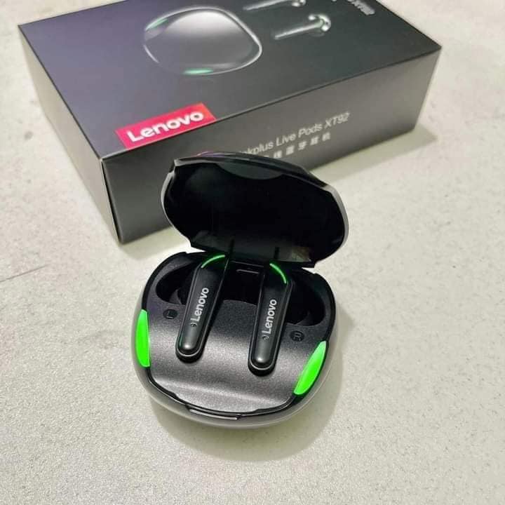 ORIGINAL Lenovo XT92 Wireless BT5.1 Gaming Earbuds - In-ear Headphones with 10mm Speaker Unit - Best For Gaming
