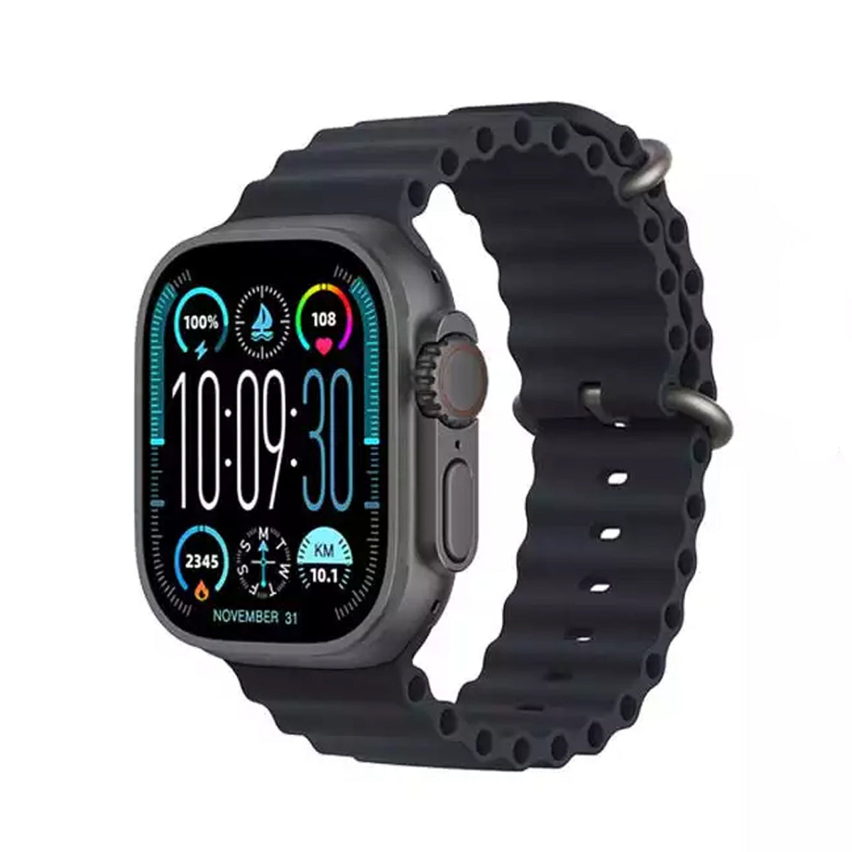 X90 Ultra 2 Smart Watch 49mm 2.19 Inch Big Screen Black