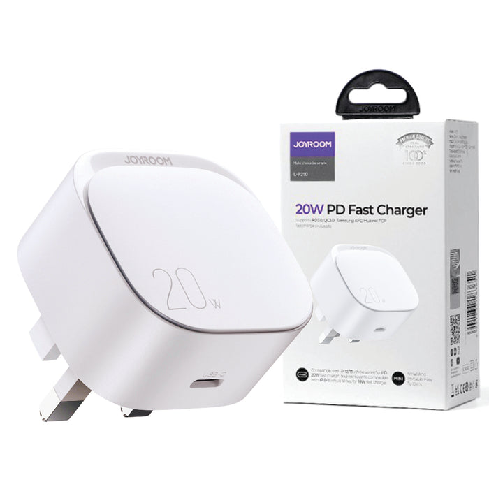 JOYROOM L-P210 20W PD FAST CHARGER  UK PIN