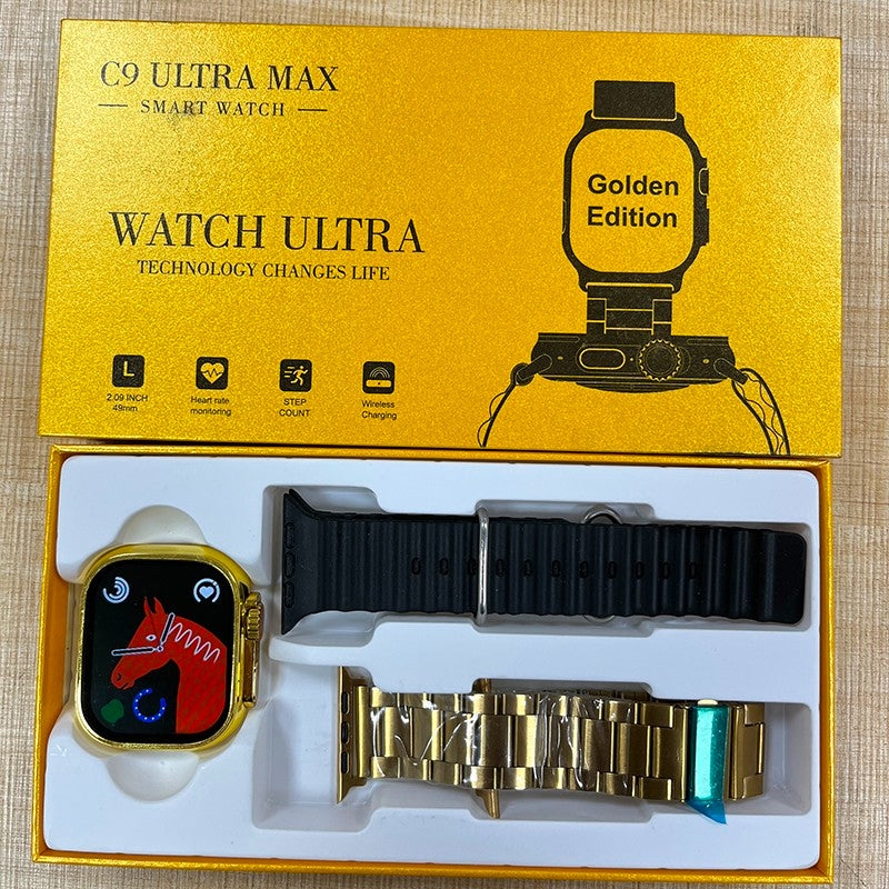 C9 Ultra Max Smart Watch Ultra Series 8 Bluetooth Call Smartwatch Sport Life Waterproof Smart Watch